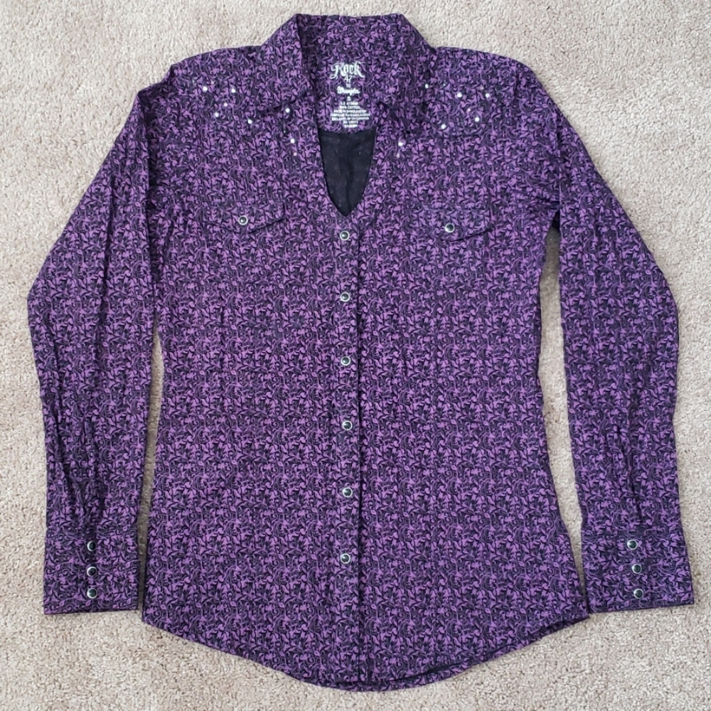 Rock 47 by Wrangler Snap Front Women’s Western Shirt